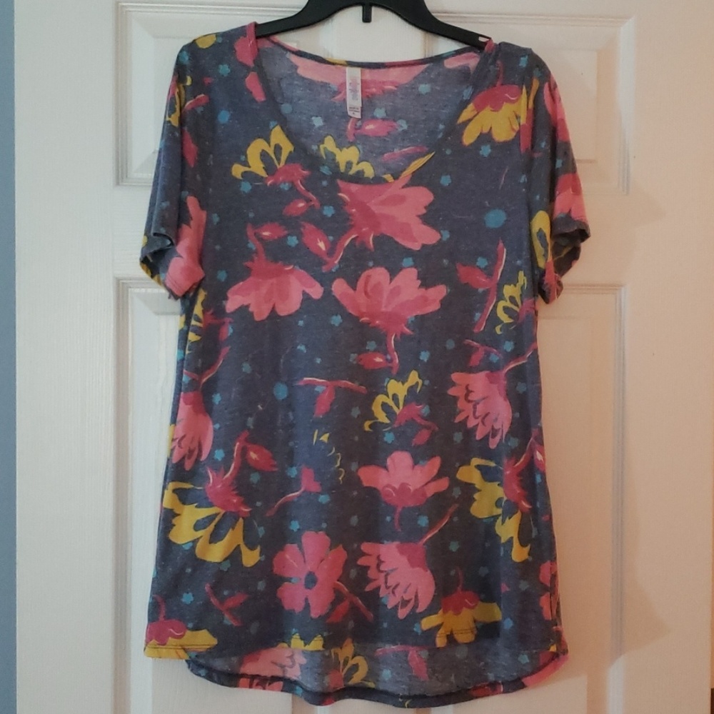 Flirty Lularoe Classic T, heathered